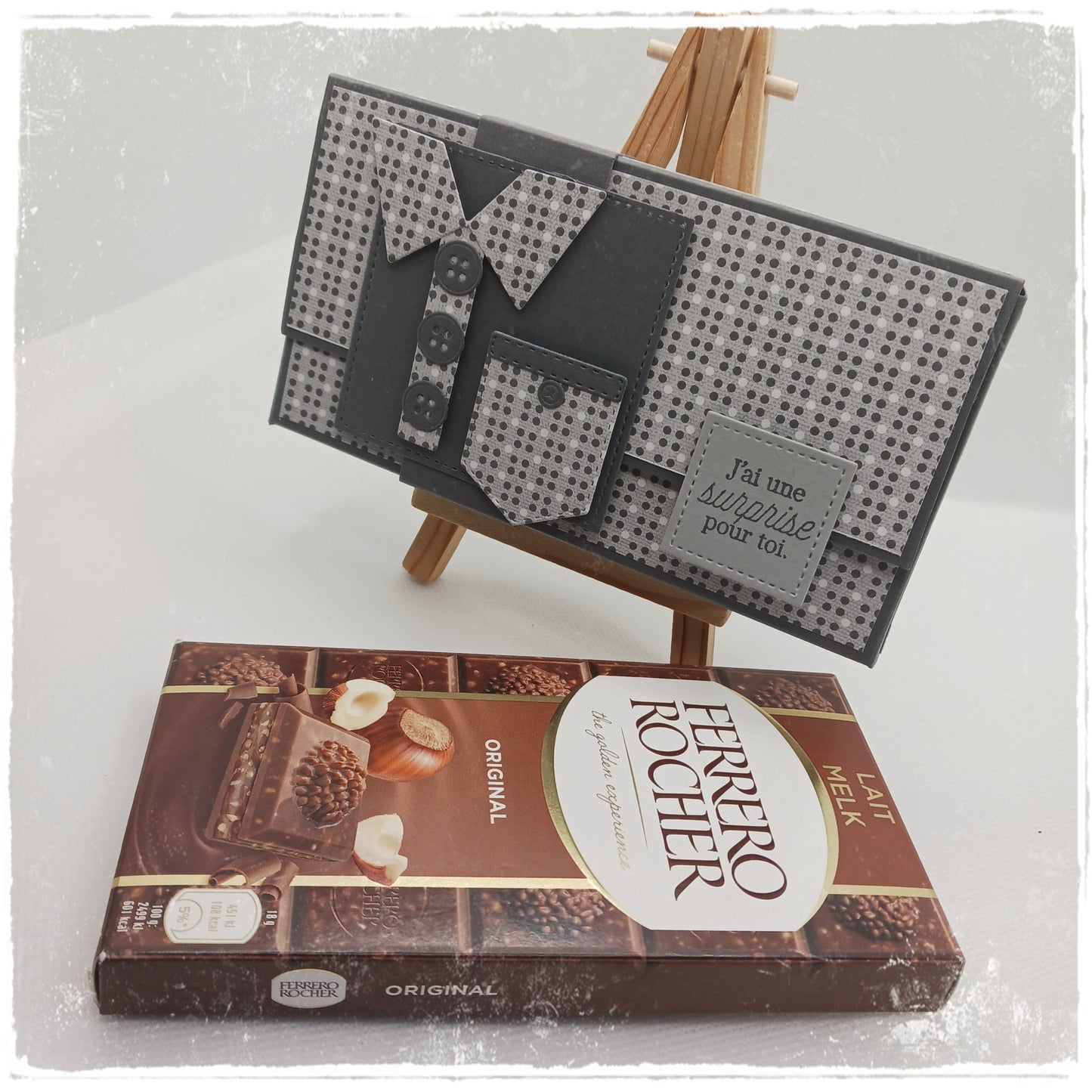 Boîte cadeau - chic " Dressing au masculin "